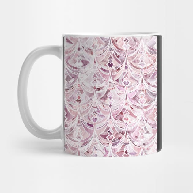 Berry Frosting Art Deco Pattern by micklyn